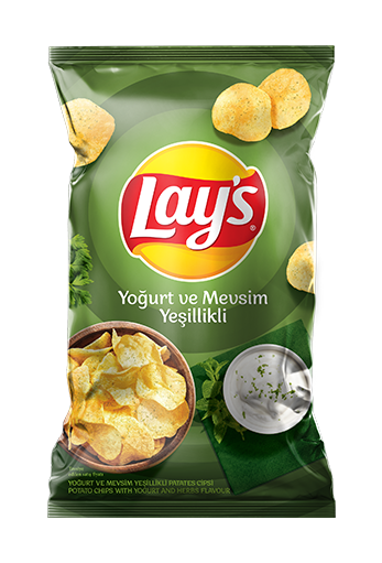 Lay's Yoğurt ve Mevsim Yeşillikli